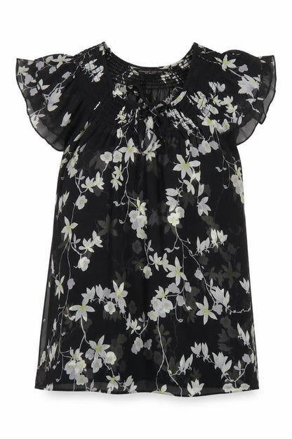 Womens UK Size 10 Dorothy Perkins Black  Blouse
