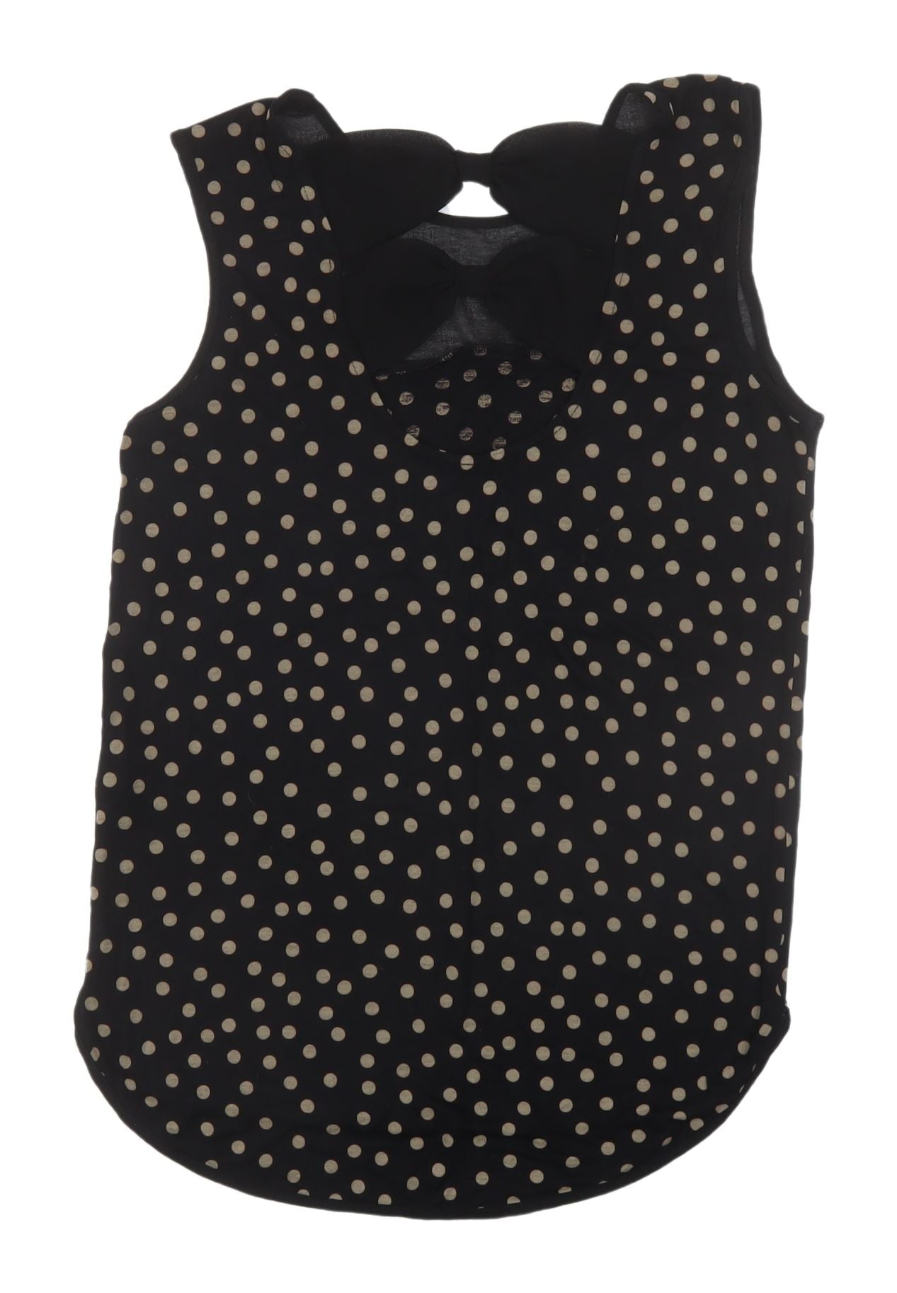 Womens UK Size 10 NEXT Black Basic Tank