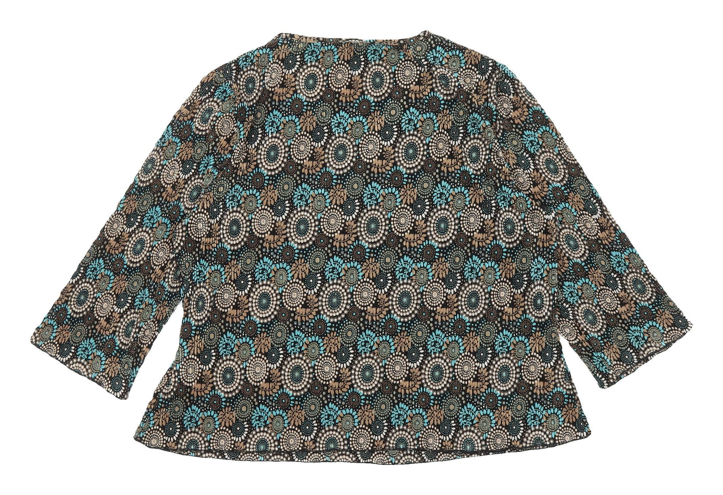 Womens UK Size 20 Berketex Multicoloured Tunic Blouse