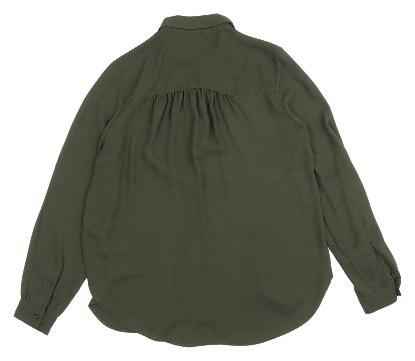 Womens UK Size 6 H&M Green  Button-Up