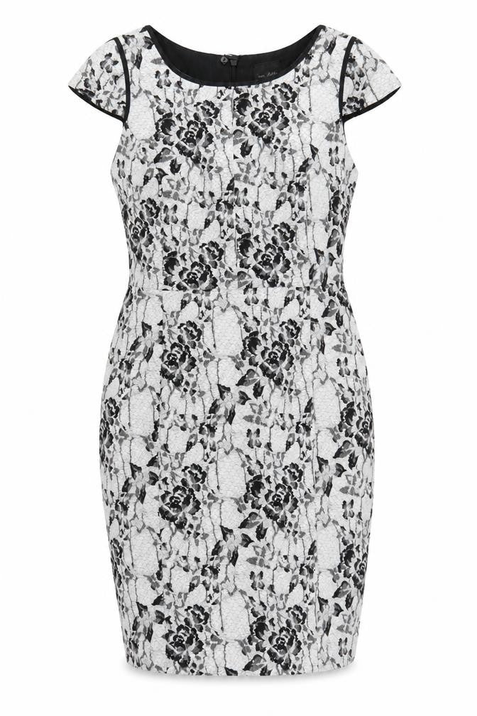 Next Women's Multicoloured Floral Sheath Dress Size 10