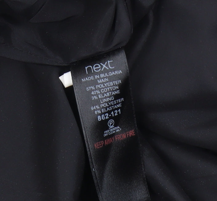 Next Women's Multicoloured Floral Sheath Dress Size 10