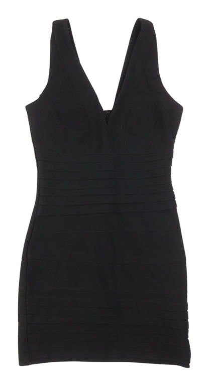 Hearts & Bows Women's Black Bodycon Dress Size 8