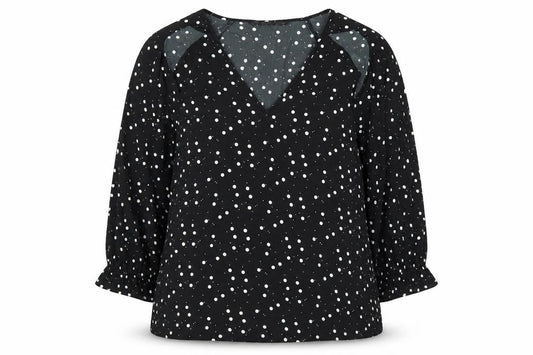 Unisex Adults UK Size XL Dunnes Black  Blouse
