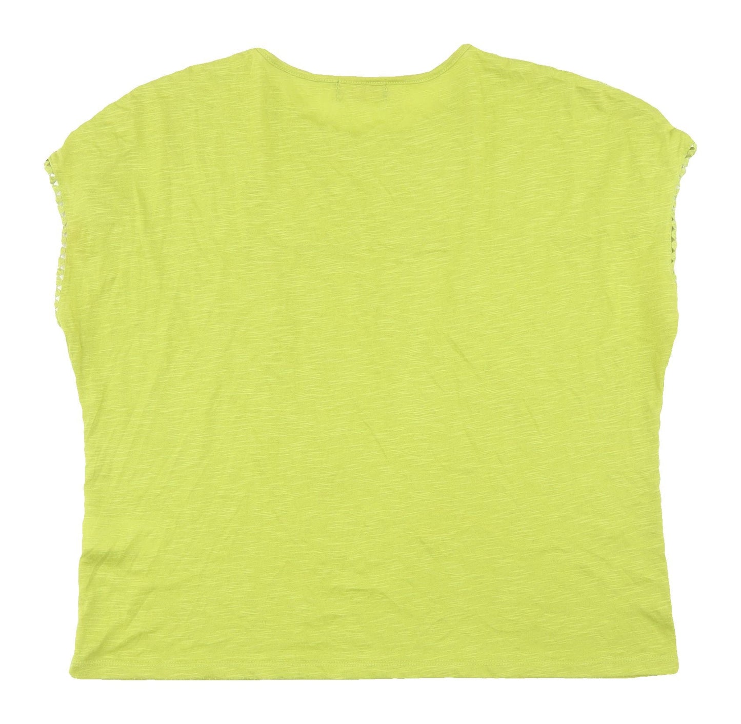 Womens UK Size XL Anna Rose Green Basic T-Shirt