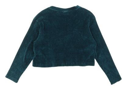Womens UK Size L Weekday Green Pullover Jumper