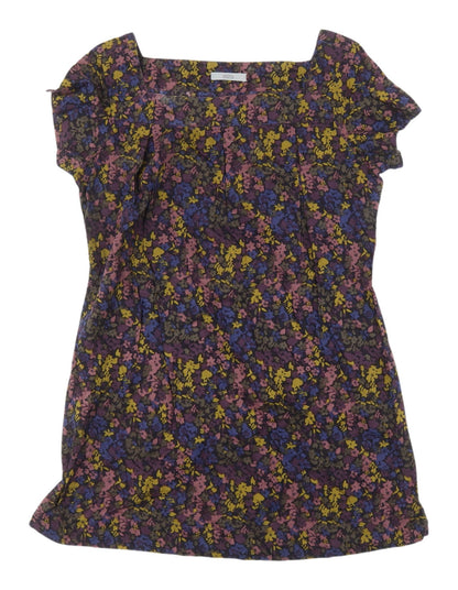 Womens UK Size 10 Marks and Spencer Multicoloured Basic Blouse