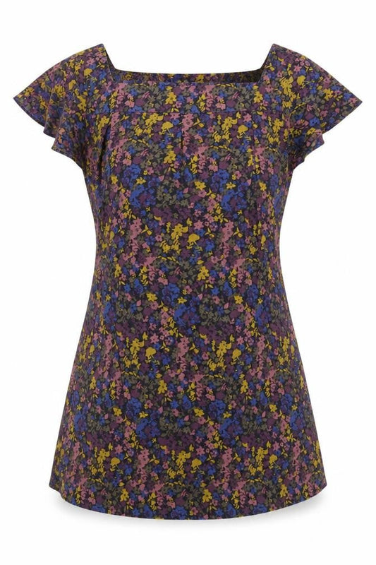 Womens UK Size 10 Marks and Spencer Multicoloured Basic Blouse