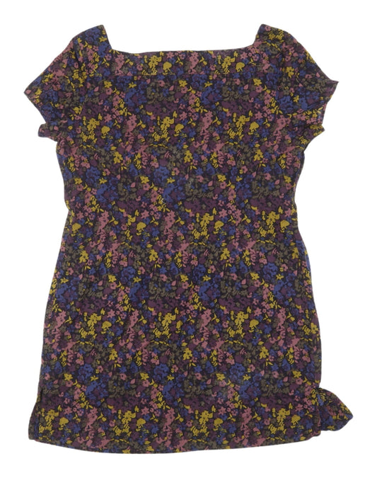 Womens UK Size 10 Marks and Spencer Multicoloured Basic Blouse