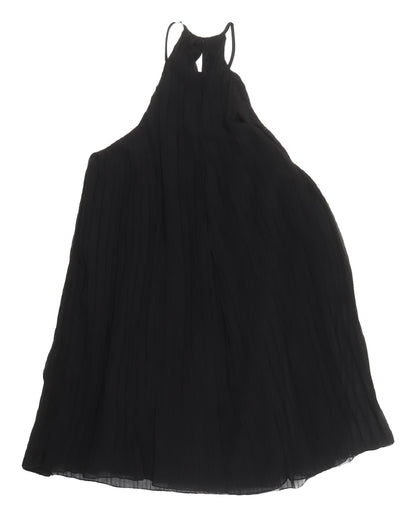 New Look Women's Black Trapeze Dress Size 8