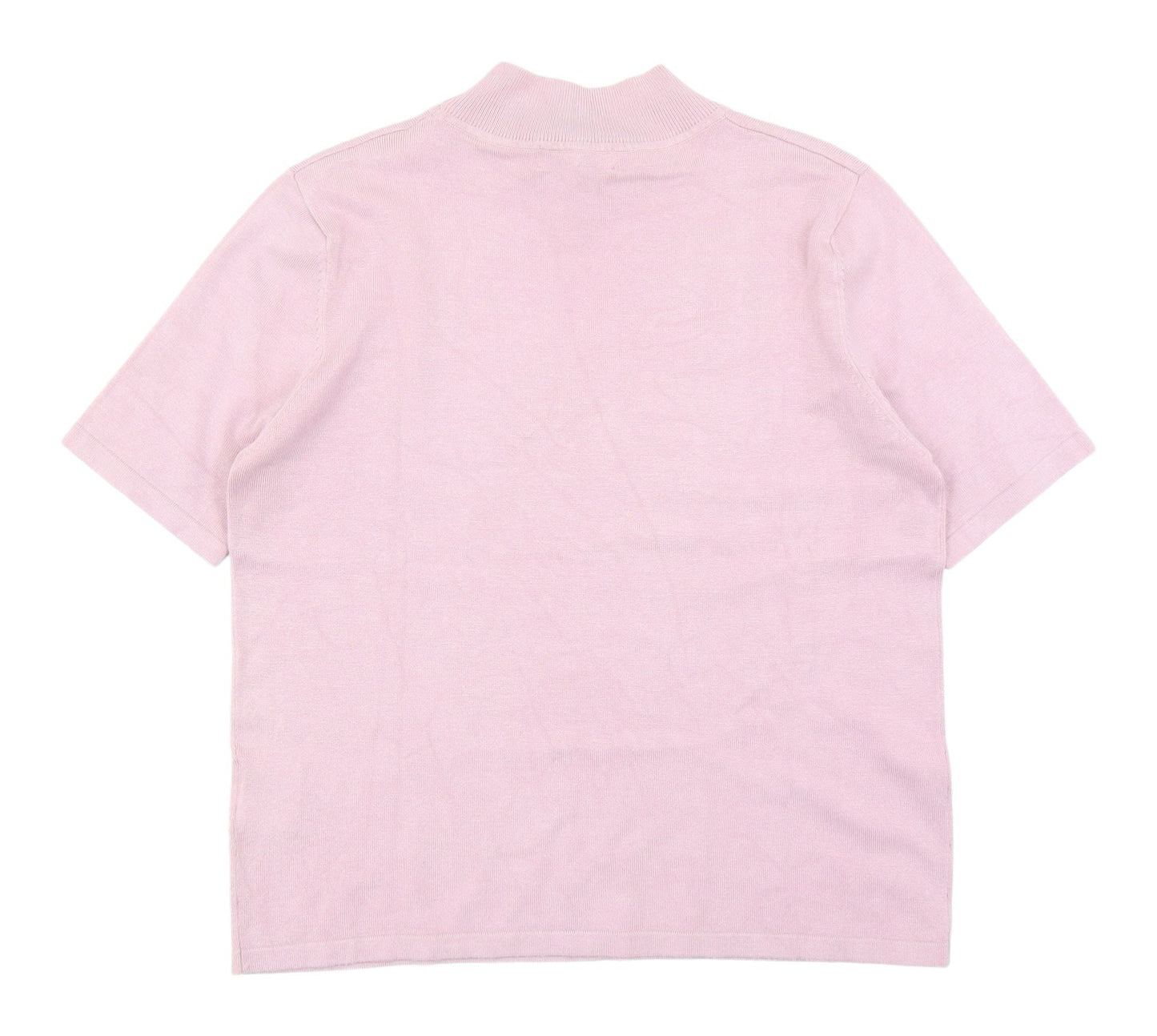 Womens UK Size M Signature Pink Pullover Jumper