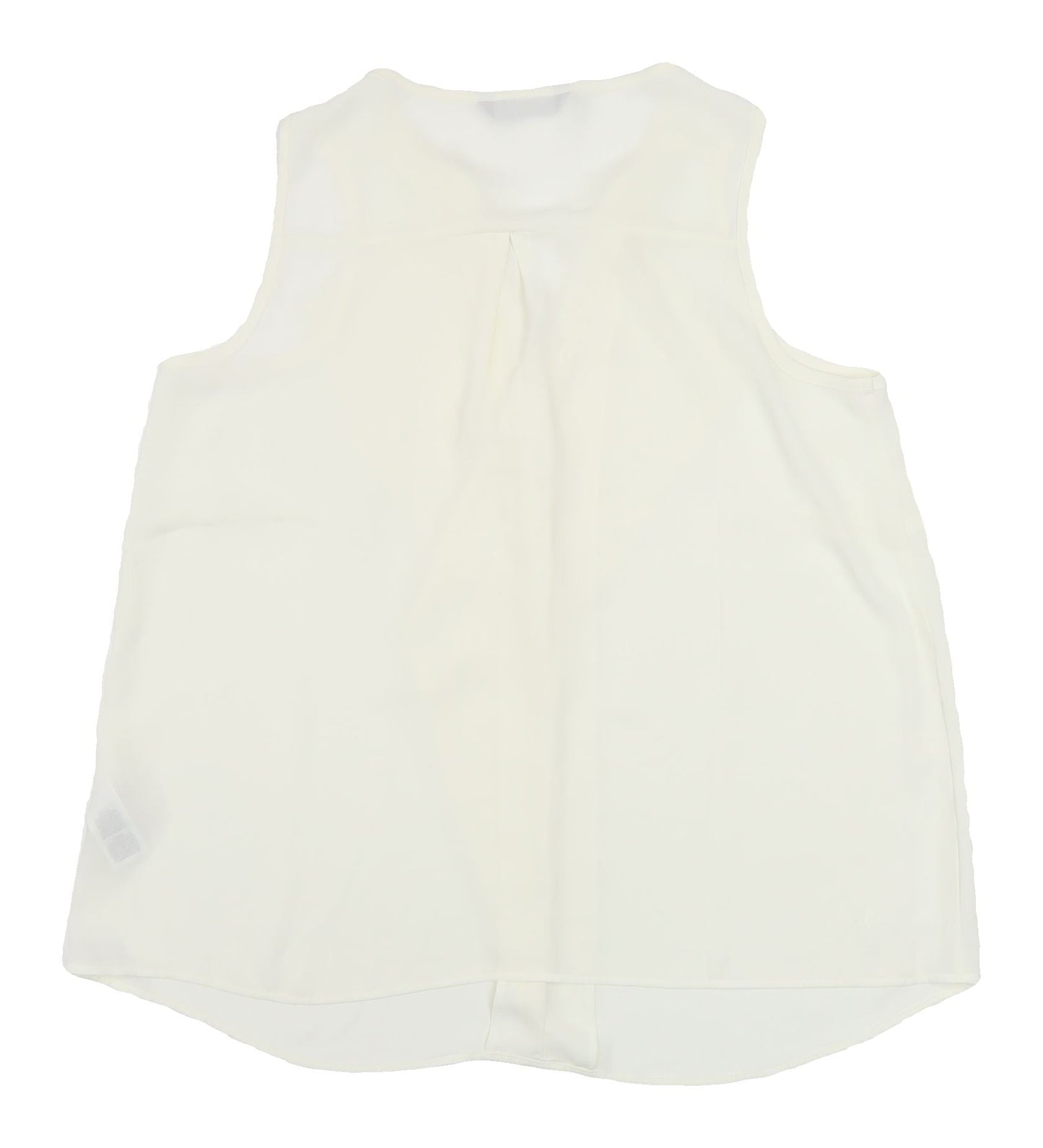 Womens UK Size 12 Marks and Spencer Ivory Basic Blouse