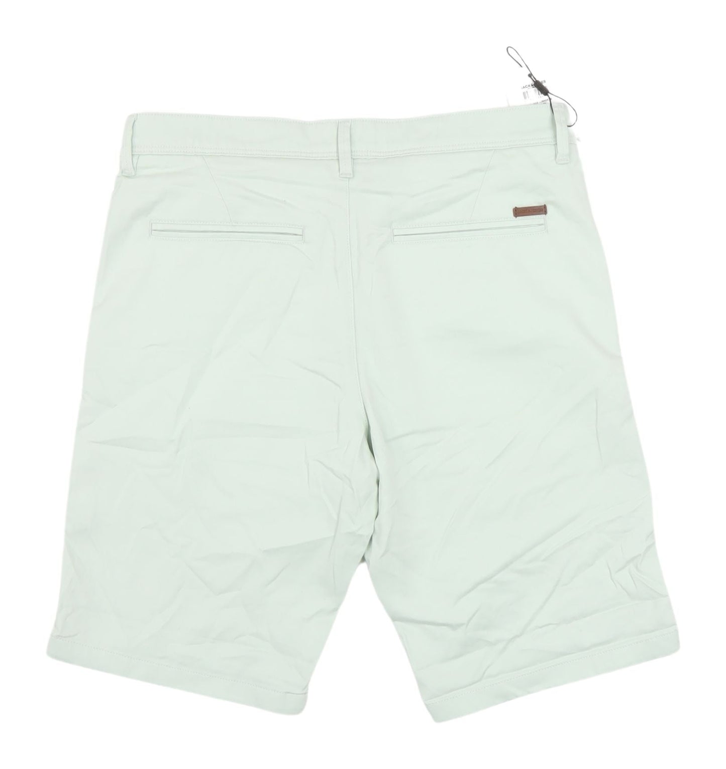Jack & Jones Men's Green Chino Shorts, Size S, Casual Fit