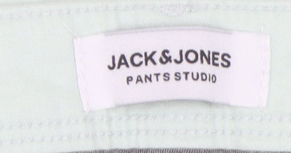 Jack & Jones Men's Green Chino Shorts, Size S, Casual Fit