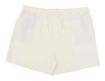 Marks and Spencer Women's White Regular Shorts 24