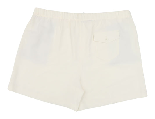 Marks and Spencer Women's White Regular Shorts 24