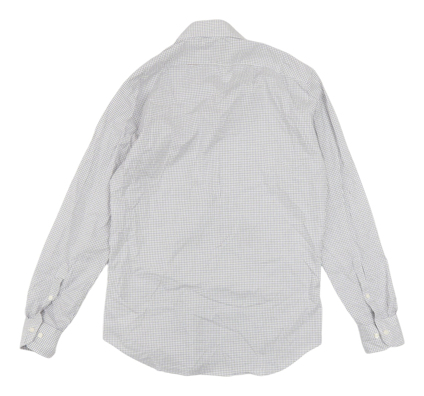 Uniqlo Men's Slim Multicoloured Check Shirt S