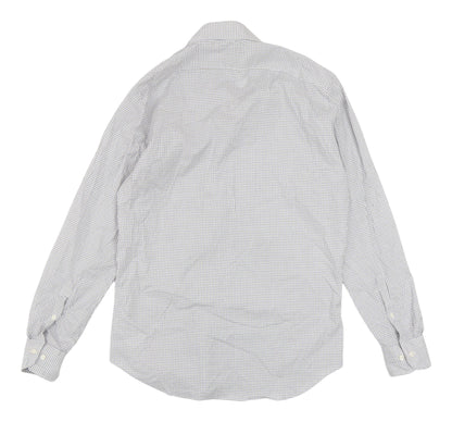 Uniqlo Men's Slim Multicoloured Check Shirt S