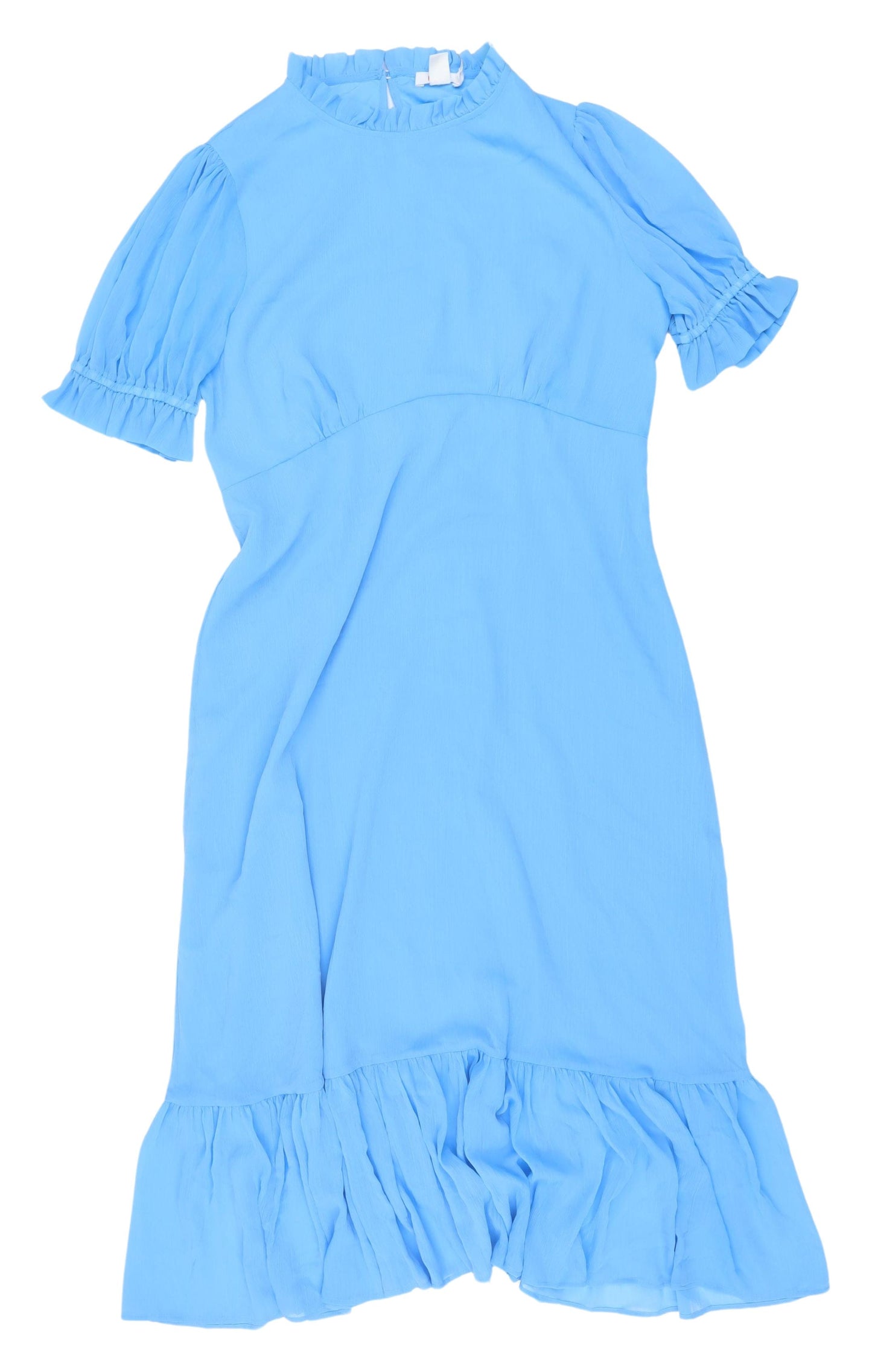 Finery Blue Long A-Line Dress, Size 18