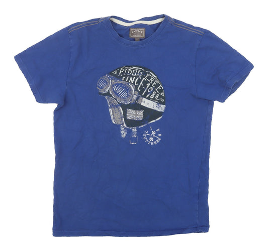 Mens UK Size XS FatFace Blue  T-Shirt