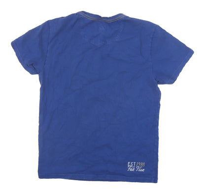 Mens UK Size XS FatFace Blue  T-Shirt