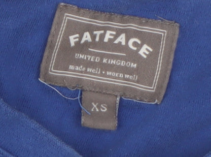 Mens UK Size XS FatFace Blue  T-Shirt