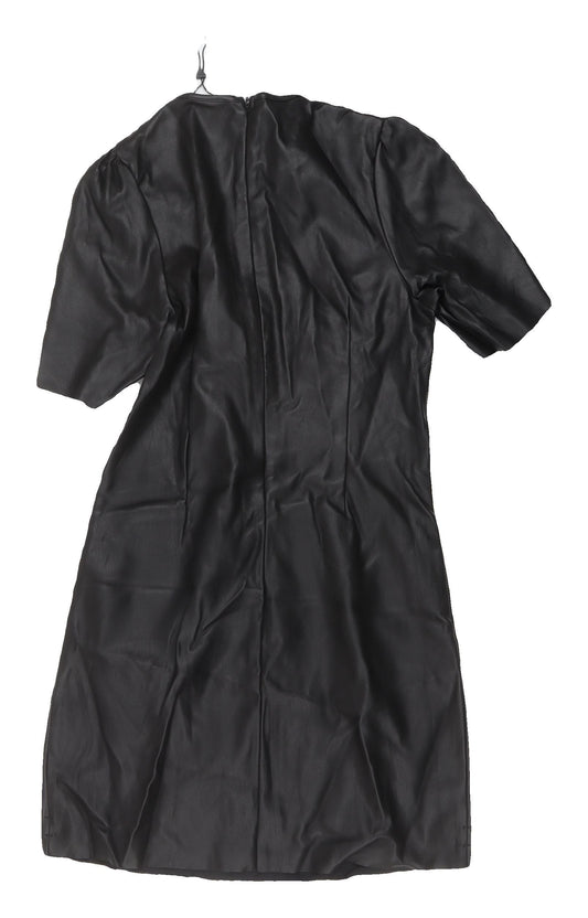 Noisy May Women's Black M Dress, Polyester, Round Neck