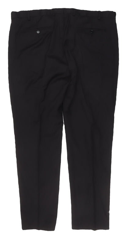 Marks and Spencer Men's Black Dress Pants 42