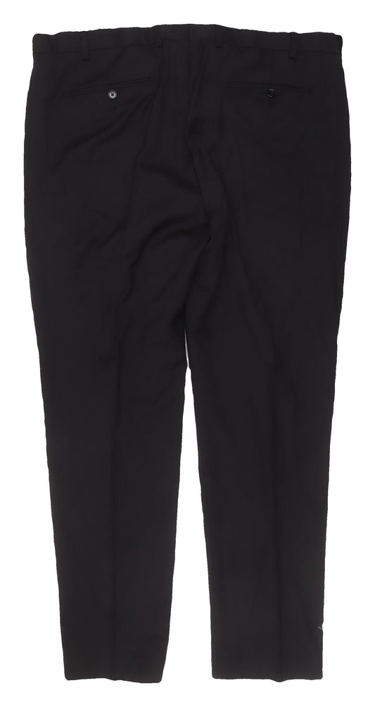 Marks and Spencer Men's Black Dress Pants 42