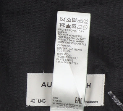 Marks and Spencer Men's Black Dress Pants 42