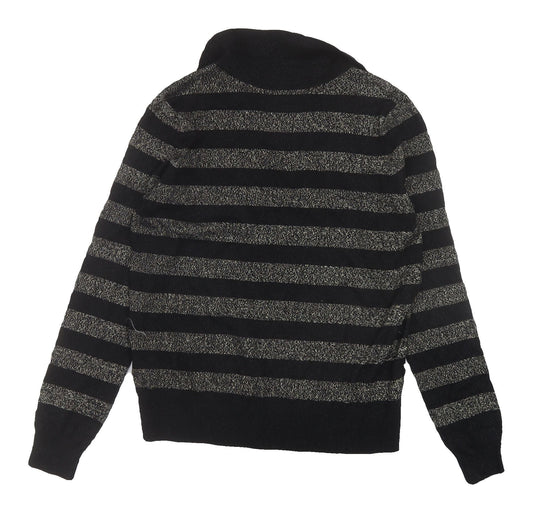 Womens UK Size S Marks and Spencer Black Jumper Jumper