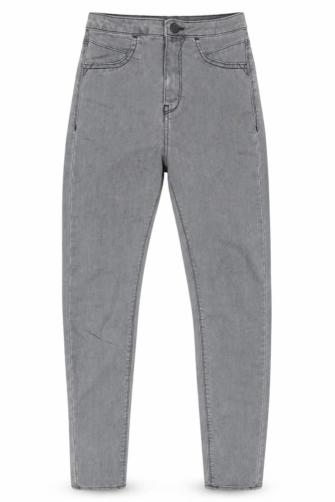 Womens UK Size 8 River Island Regular Fit Skinny Grey Jeans