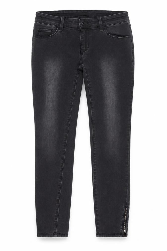 Womens UK Size 8 VERO MODA Slim Fit Skinny Black Jeans