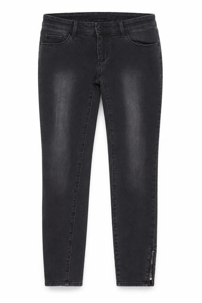 Womens UK Size 8 VERO MODA Slim Fit Skinny Black Jeans