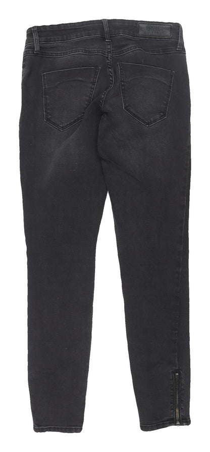 Womens UK Size 8 VERO MODA Slim Fit Skinny Black Jeans