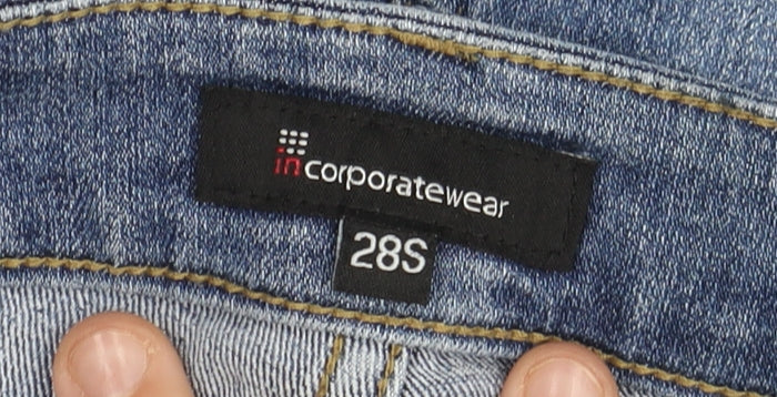 Womens UK Size S Marks and Spencer Slim Fit Skinny Blue Jeans