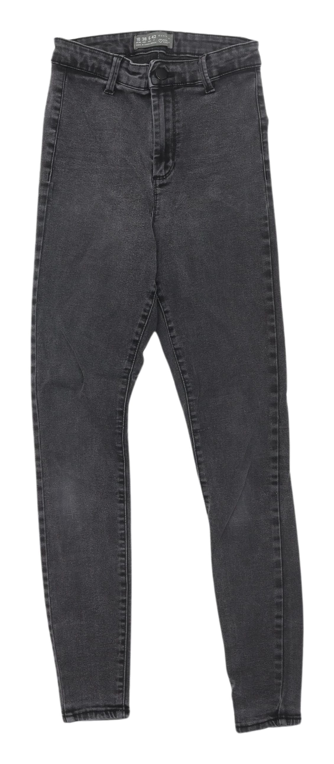Denim Co. High Rise Black Skinny Jeans - Size 10