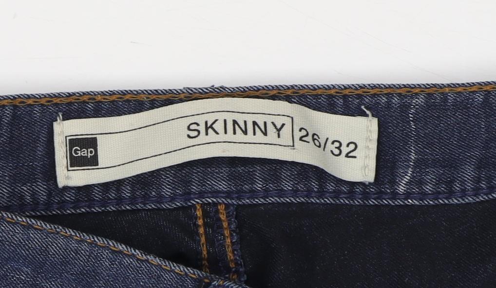 Gap Women's Blue Skinny Jeans Size 26/32