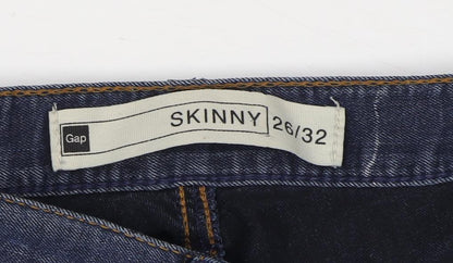 Gap Women's Blue Skinny Jeans Size 26/32