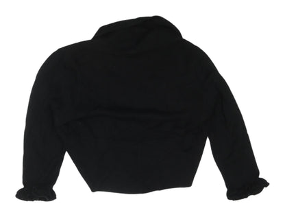 Kaleidoscope Women's Black Cardigan Long Sleeve Size 14