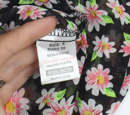 Womens UK Size 8 Select Multicoloured Camisole Tank