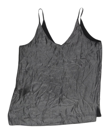 Womens UK Size S Zara Black Basic Camisole