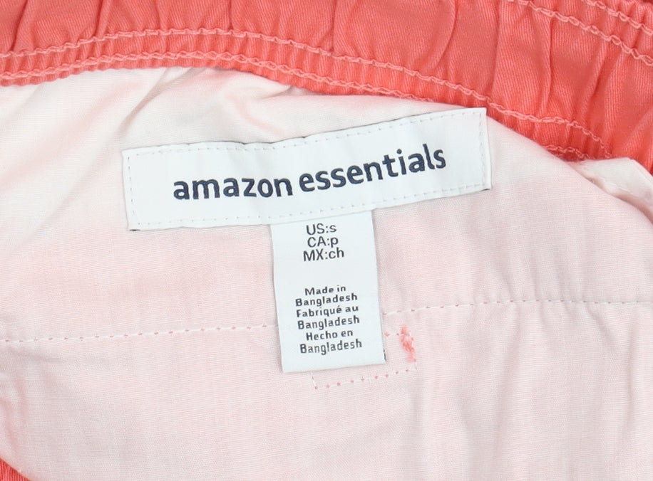 Amazon Essentials Men's Pink Bermuda Shorts, S