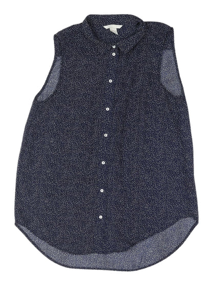 Womens UK Size 10 H&M Blue  Button-Up