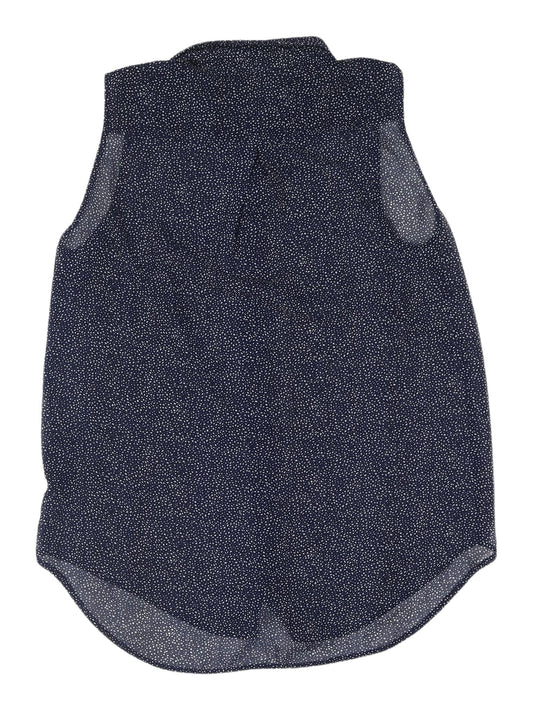 Womens UK Size 10 H&M Blue  Button-Up