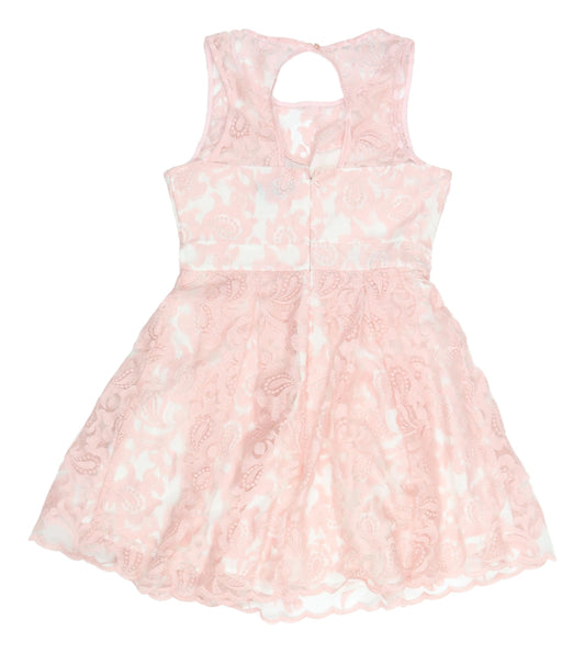 Forever 21 Pink Lace Dress, L, Sleeveless, Party/Wedding