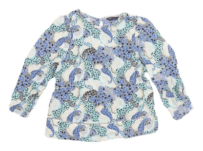 Womens UK Size 10 Marks and Spencer Multicoloured Basic Blouse