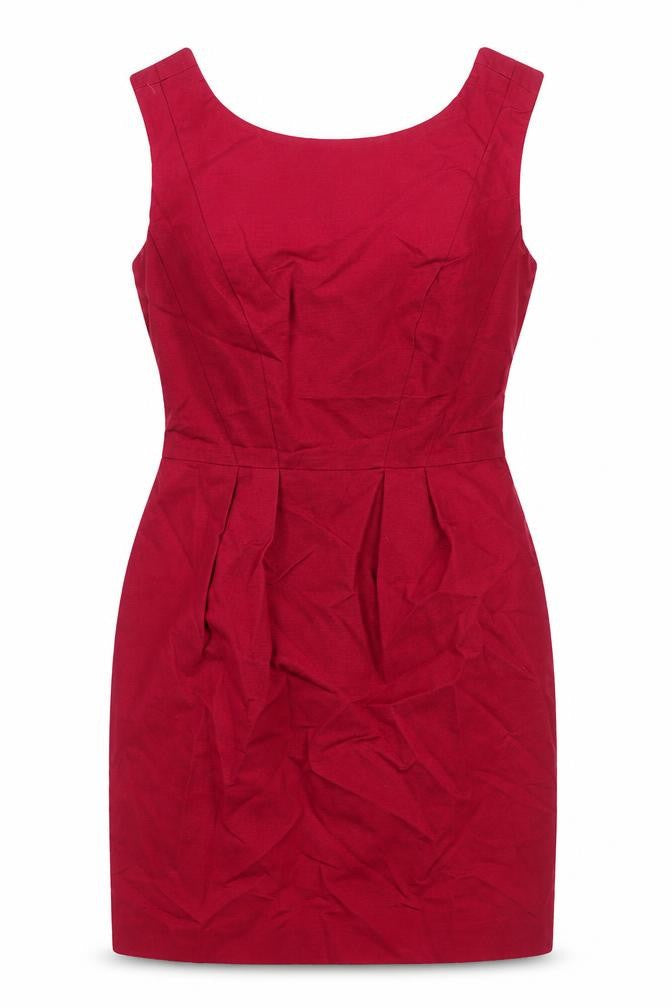Warehouse Women's Red Sheath Dress Size 8