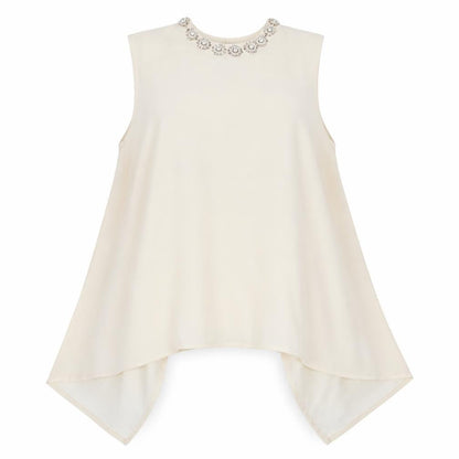 Womens UK Size 14 Marks and Spencer Ivory  Tank