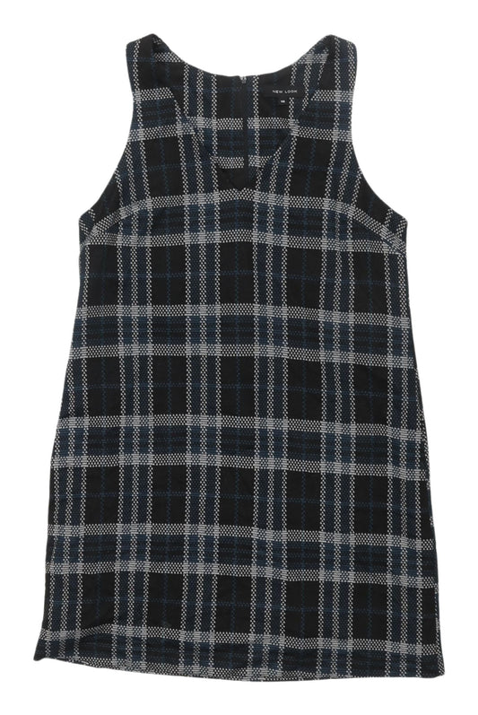 New Look Women's Multicoloured Check Shift Dress